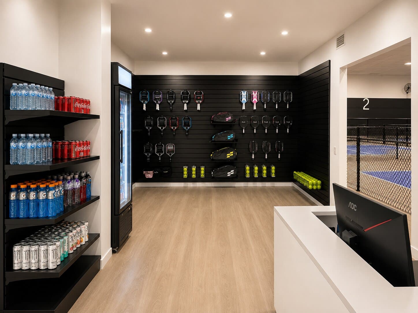 Inside the Pickle4Real pro shop